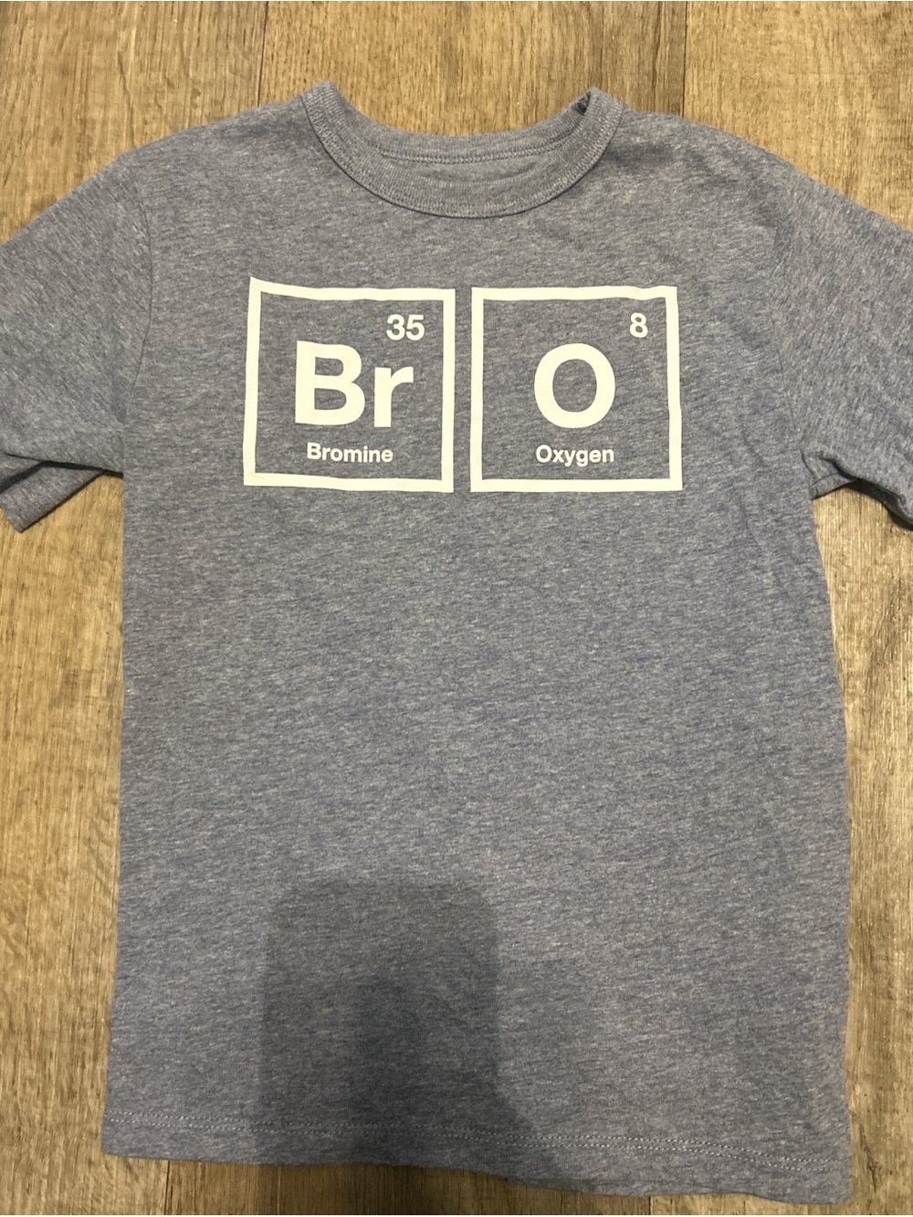 Place Boys Heather Gray Br O Science Graphic Tee